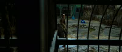 Go on! Get back in your cage! I'm warning you! - Rise of the Planet of the Apes