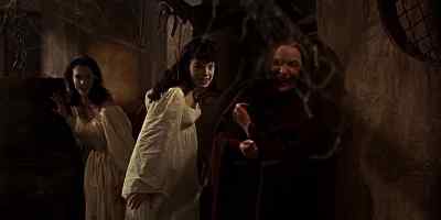 Go on, get him. Obey
your master, take him. - The Brides of Dracula