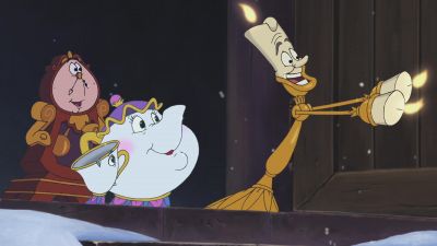 Go on Master It might be fun Go for it - Beauty and the Beast: The Enchanted Christmas