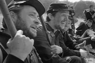 Go on, miss!
Catch him, hit him with your stick! - The Red Badge of Courage