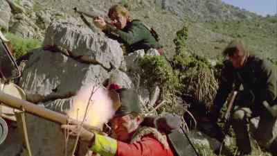 Go on sin! You can do it! - Sharpe's Mission