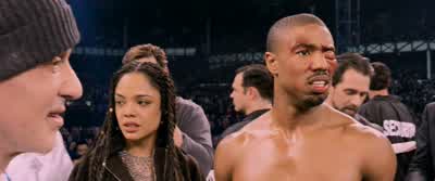 Go on. Talk to them. Go on! - Creed