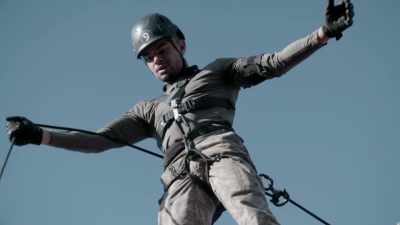 Go on. You do it. Push your arm out. - Celebrity SAS: Who Dares Wins