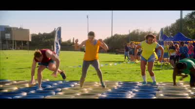 Go! - -One, two, three, toss! - The Kissing Booth 2