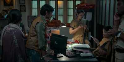 Go over there to Inspector Kadam.
He will take down the report. - Tiku Weds Sheru