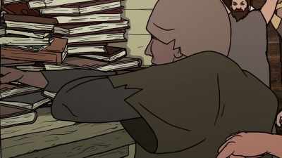 Go! Protect the books! - The Spine of Night