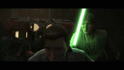 Go! Save your father. - Star Wars: Tales of the Jedi