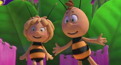 Go team! Let's get some food
and celebrate! - Maya the Bee: The Honey Games