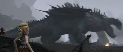 Go. That thing has wings. OK, let's see if it can use them! - How to Train Your Dragon