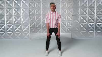 Go vertical.
It'll make you look taller and leaner. - Next in Fashion