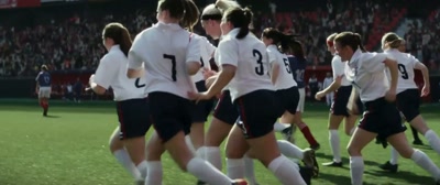 Goal for England by Fara Williams. - Marinette