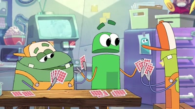 Gob? Goob?
Shouldn't at least one of you be working? - StoryBots: Answer Time