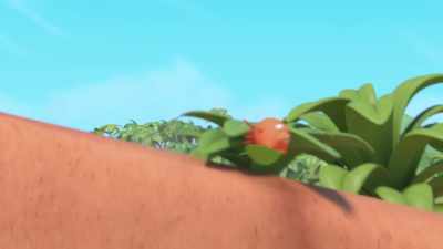 [gobbling frantically] - Top Wing