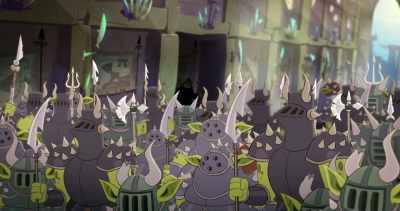 (goblins murmuring) - Legend of the Three Caballeros