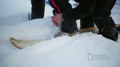 God bless the man that
invented the snowshoes. - Life Below Zero: First Alaskans