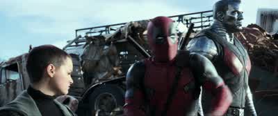 I'm gonna do this the old fashioned waywith two swords and maximum effort - Deadpool