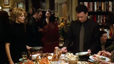 Fox? Your last name is Fox. F-O-X. God! I didn't realize... I didn't know... Who you were with? I di - You've Got Mail