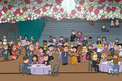 God, this is going to be a long night. - Family Guy