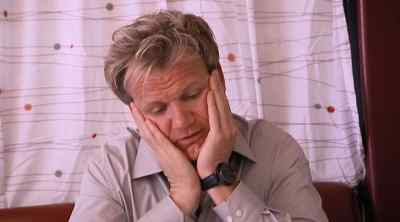 GOD, I'VE NEVER HEARD
SUCH A COMPLEX MENU - Kitchen Nightmares