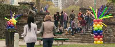 God, look at the
big kids over there. - Instant Family
