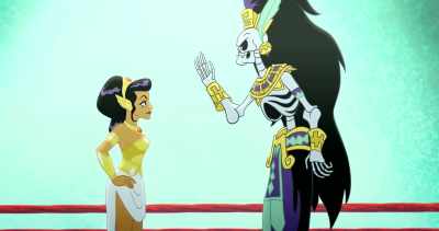 God of death, at your service. - Legend of the Three Caballeros