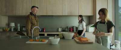 God only knows why she needs help
preparing supper for seven people. - The Feast