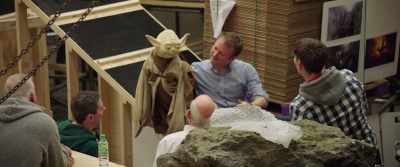 -God, that's incredible!
-(LAUGHTER) - The Director and the Jedi