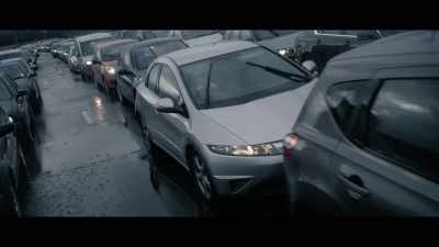 [God] The traffic jam is being
caused by problems on the M25, - Good Omens