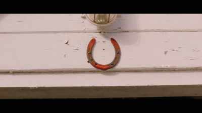 GOD: There had been
a horseshoe over the door - Good Omens