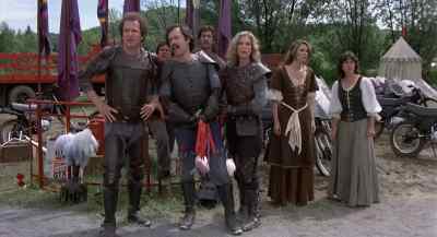 God, they're really revved up. - Knightriders