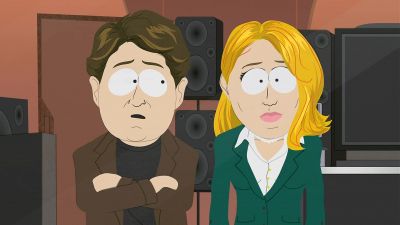 God, what a train wreck.
- She must be stoned again. - South Park
