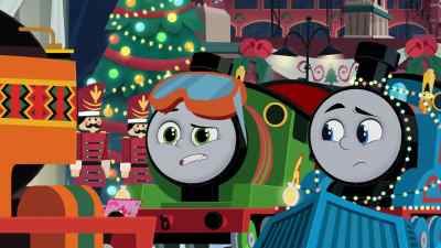 Goddamn Bill, he calls me
long-distance from Pittsburgh - Thomas & Friends: The Christmas Letter Express