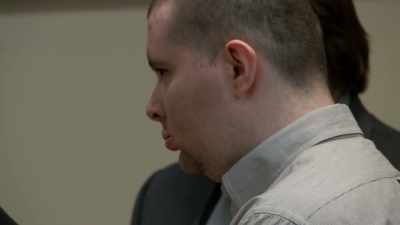 Godejohn stared intently
as his one time girlfriend - Killer Cases