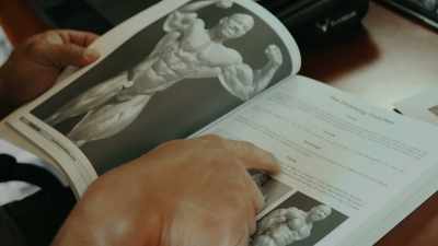 Goes from posing,
to tanning, to backstage, - Breaking Olympia: The Phil Heath Story