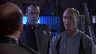 - Going down, chief?
- No, heading up. - Babylon 5