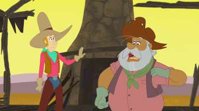 Going to have to
rebuild the house over that way. - Tom and Jerry Cowboy Up!