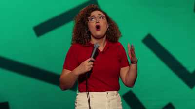 Going into a restaurant or
asking for a table for one - Rose Matafeo: Horndog
