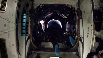 Going into space is like
I live my whole life in a - One Strange Rock
