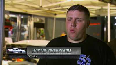 Going into the race I know
I'm a little bit hindered - Street Outlaws No Prep Kings Team Attack