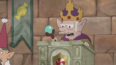 Going to ogre territory
is out of the question. - Disenchantment