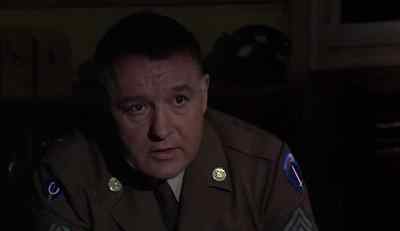 Going out, Swanson? - The Sergeant