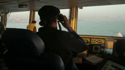 Going through any straits
transit like this, - Warship: Life at Sea