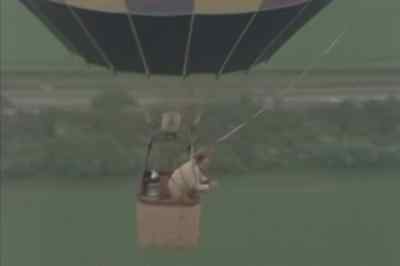 Going up on a balloon
makes you feel like doing - Connections