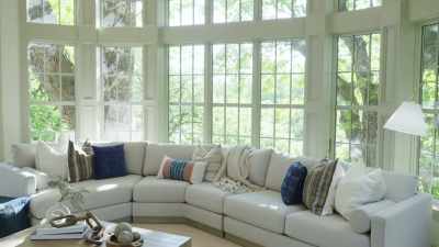 Going with the white
on the walls - Down Home Fab