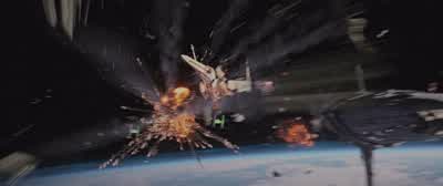 GOLD LEADER: Hit that opening! - Rogue One: A Star Wars Story