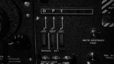 Goldie: Code prefix
set. Lock code prefix. - Dr  Strangelove or: How I Learned to Stop Worrying and Love the Bomb