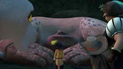 Golem sorry he full-figured. - The Adventures of Puss in Boots