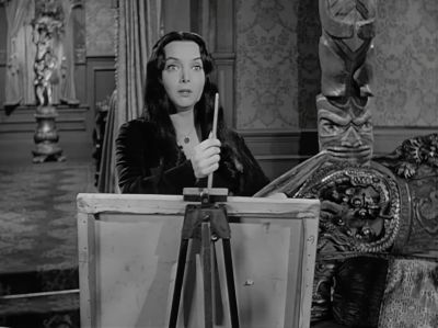 Gomez, darling, don't
move. Not a muscle. - The Addams Family