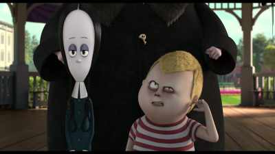GOMEZ: Our children,
Wednesday, Pugsley. - The Addams Family