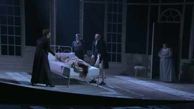 ― Gone for ever! Cover her.
― No. I can... - Great British Theatre